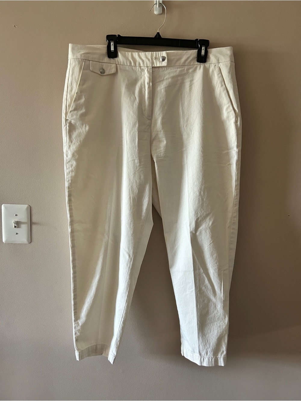 Women’s Boss Cream Casual Pants